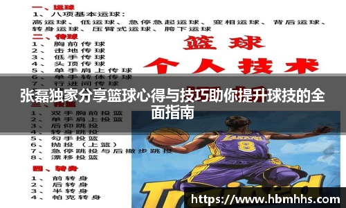 张磊独家分享篮球心得与技巧助你提升球技的全面指南
